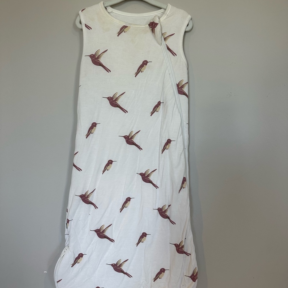 Kyte baby sleep sack hummingbird 0-6 months
